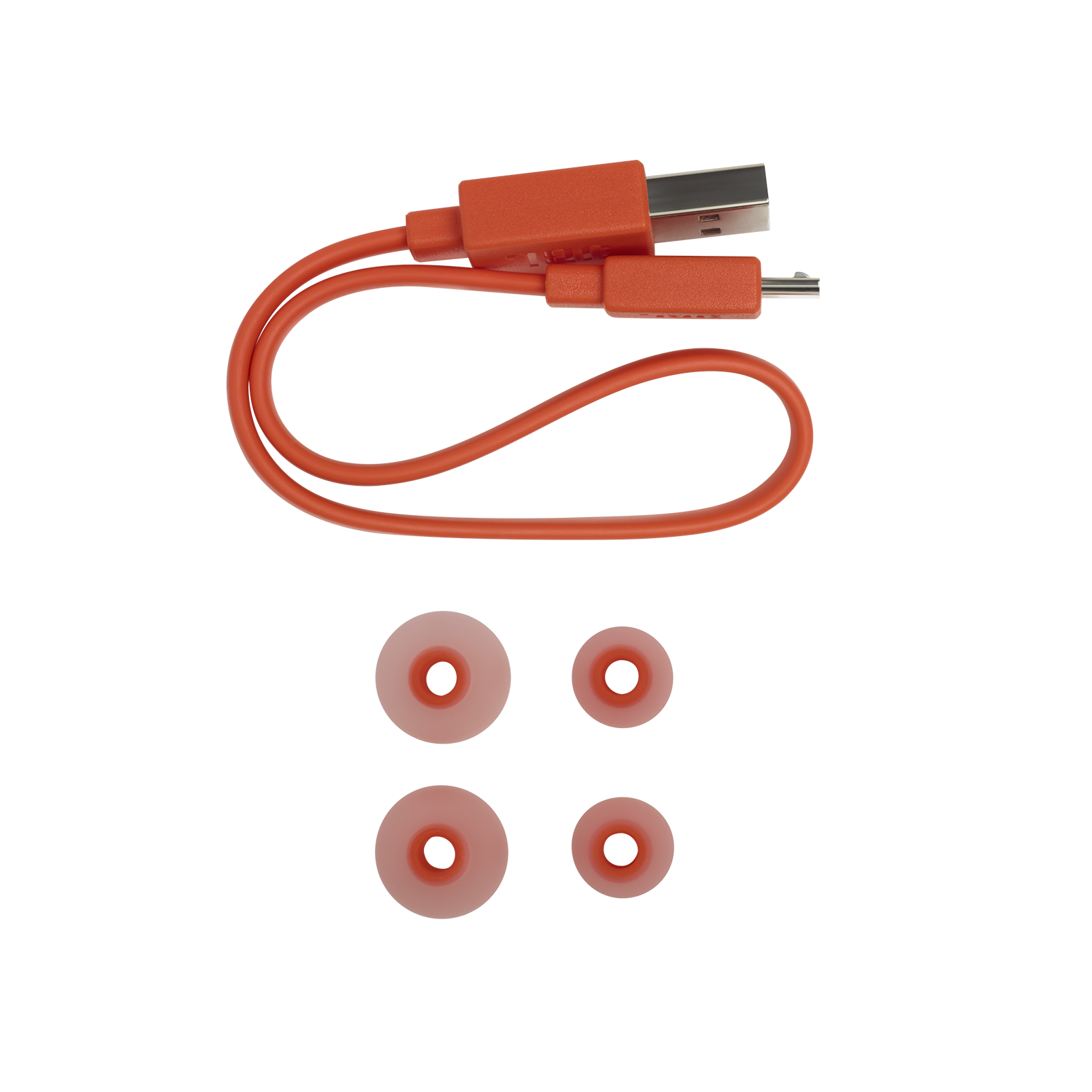 JBL Tune 165BT - Coral Orange - Wireless In-Ear headphones - Detailshot 4